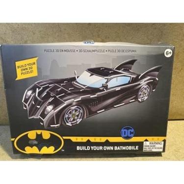 Imagem de Paladone DC Batman 3D Car Puzzle, Intermediate Skill Level, 14+ Age, 1 Set, 1 Puzzle, 1 Unit, Small Size, Plastic Material, Assembly & Disassembly Type, Modern Style, Batman Theme