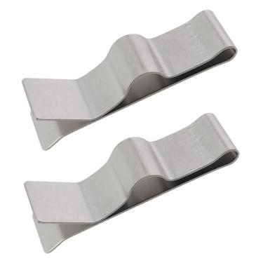 Imagem de CXMTECH 2 peças 633734 Braçadeira de instalação de termostato de geladeira de carro acampamento peças de substituição de aço inoxidável braçadeira de instalação do resistor modelo 633734 634677 637360