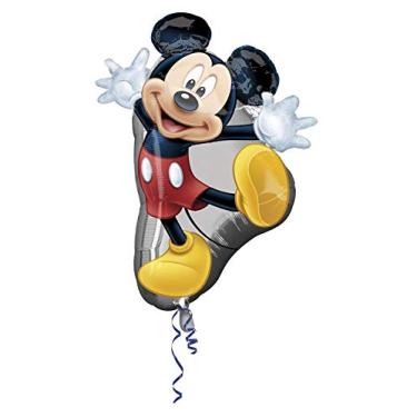 Imagem de Balão de festa Anagram International Mickey Shop, 78,7 cm, multicolorido