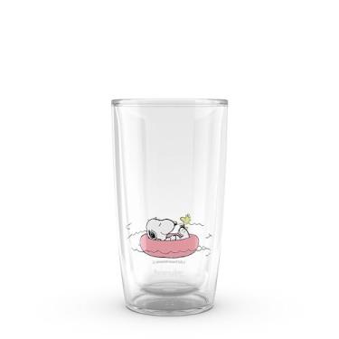 Imagem de Tervis Peanuts - Copo de viagem com isolamento térmico de parede dupla para verão Splash Made in USA mantém as bebidas frias e quentes, 473 ml,