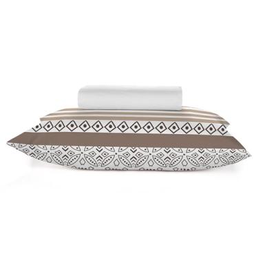 Imagem de Jogo Roupa de Cama Simples Solteiro, 50% algodão 50% poliéster 160 fios Teka Classic