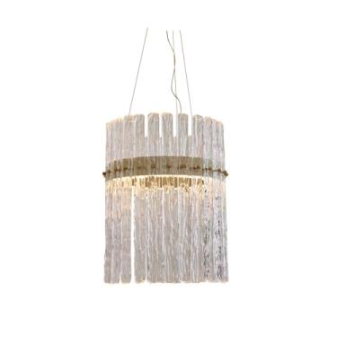 Imagem de PENDENTE FREDDO TRANSPARENTE/DOURADO 1XLED 30W