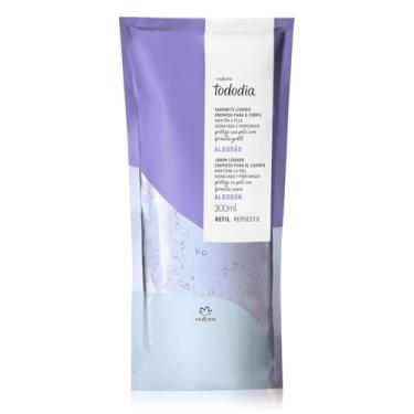 Imagem de Natura Tododia Algodão Sabonete Líquido para Corpo 300ml - Refil