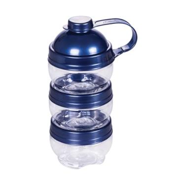 Imagem de Dosador de Leite em Pó Gire e Trave Azul Plasútil