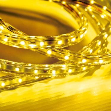 Imagem de Kit 10 Metros Fita Led Taschibra 5w/m Ip67 220v Alta Proteção 2200k âmbar