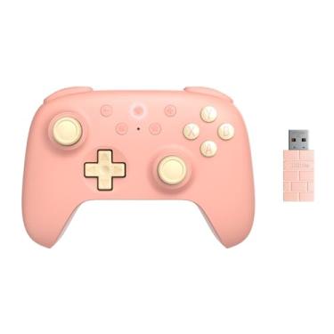 Imagem de 8BitDo Ultimate 2C Wireless Controller for Windows PC and Android, with 1000 Hz Polling Rate, Hall Effect Joysticks and Triggers, and Remappable L4/R4 Bumpers (Peach)
