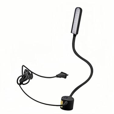 Imagem de Luz de máquina de costura de 30 LEDs com base de sucção super forte – Lâmpada de silicone flexível para mesas de artesanato, furadeira, mesa, bancada de trabalho, torno e suporte de música – Cuidados