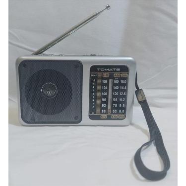 Imagem de Rádio Bluetooth AM/FM TOMATE MTJ-2009 com Reprodutor de Música e Anten