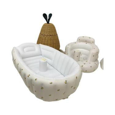 Imagem de Banheira inflável ao ar livre portátil do bebê, Piscina Animal Infanti