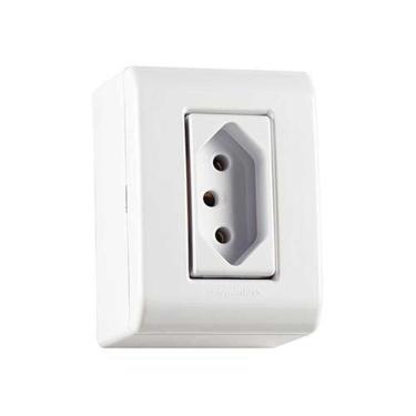 Imagem de Tomada 20a Linha Lizflex Tramontina - Conjunto De Tomada Elétrica