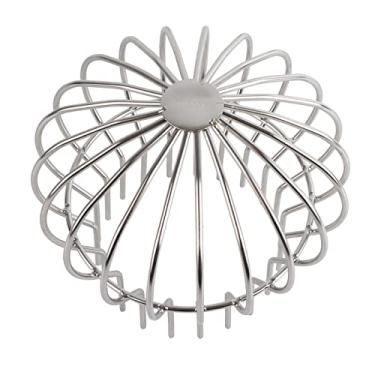 Imagem de Dreno de Telhado Ao Ar Livre de Aço Inoxidável, Anti -bloqueio da Tampa Redonda do Piso de Piso de Limpeza da Calha para Varanda, Terraço, Com Dreno de Aço Inoxidável (160)