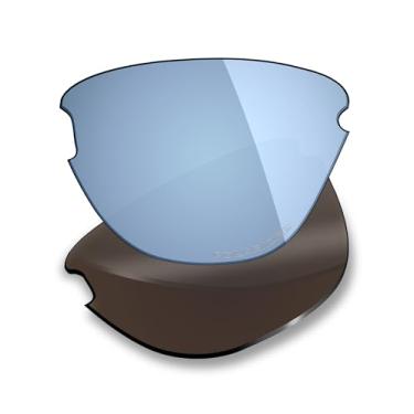 Imagem de Mryok Lentes de reposição ultra polarizadas para óculos de sol Oakley Frogskins Lite OO9374, HD Polarized, proteção UV, resistente a impactos e ajuste perfeito - Deep Water Blue