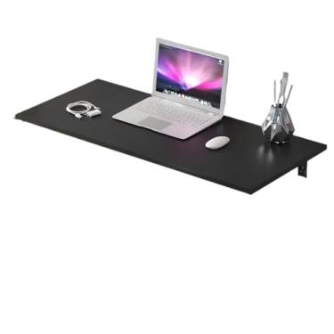 Imagem de Mesa Retratil dobravel Borda Quadrada 120cm x 50cm de parede cozinha americana casa nova(Preta)