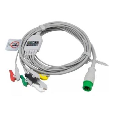 Imagem de Cabo Ecg 5 Vias Compatível Comen C80/c50/c86 Prolife C12/c15