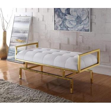 Imagem de Base de Metal Recamier - Reevall, Dourado