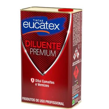 Imagem de Aguarrás mineral galão diluente verniz e esmalte 5lt - EUCATEX