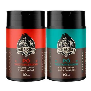 Imagem de Kit 2x Modelador Em Pó Barba Negra e Calico Jack Don Alcides