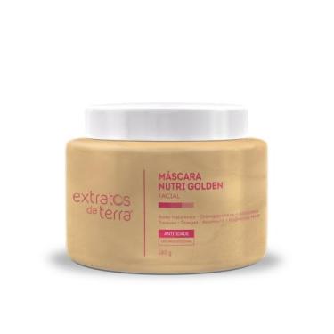 Imagem de Máscara de Ouro - Nutri Golden para peles envelhecidas, desvitalizadas ou desidratadas. Ilumina, hidrata profundamente e fortalece a barreira de proteção da pele
