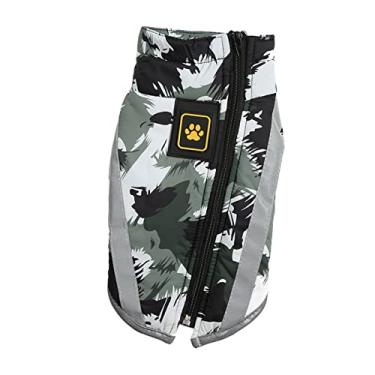 Imagem de Acouto Colete para Cachorro Casaco para Cachorro Colete para Macio Reflexivo à Prova de Espessado Jaqueta de Inverno para Médio Grande Casaco de Inverno para de Estimação Suprimentos para Animais