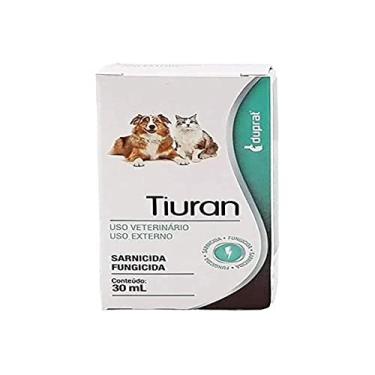 Imagem de Tiuran Solução Sarnicida e Fungicida para Cães e Gatos Duprat 30 ml