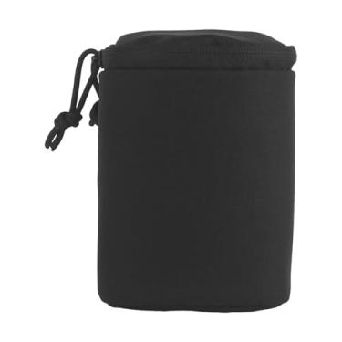 Imagem de Aymzbd NVG Goggle Carrying Case Case Waist Pouch Compact Accessories Soft Padded Versátil NVG Pouch Storage Bag, Preto