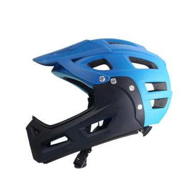 Imagem de menolana Capacete de bicicleta para adultos com viseira, capacete de bicicleta para deslocamento diário, skate para homens e mulheres, patinação ventilada, Azul