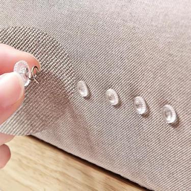 Imagem de 50 peças de tachinhas de estofamento, alfinetes transparentes com design, tachinhas de saia de cama para estofamento, capas de decoração