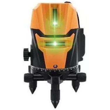 Imagem de Nivel Laser 5 Linhas Base Giratória Com Bateria