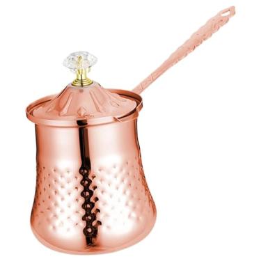 Imagem de YWJLQH Utensílio de cozinha para cafeteira com bico anti-transbordamento, fácil de limpar, para derreter chocolate, aquecer manteiga e outros acessórios, S