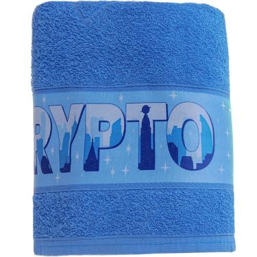 Imagem de Toalha De Banho Bene Casa Superman 90%algodão 340g-m² 70x110cm Krypto