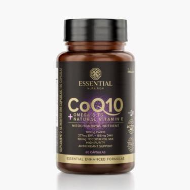 Imagem de CoQ10 + Ômega 3 TG + Natural Vitamin E Essential Nutrition 60caps-Unissex