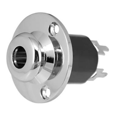 Imagem de Jack Roldana Blindado P10 Cromado Para Violão Guitarra