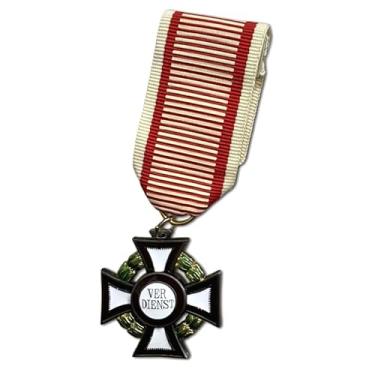 Imagem de FREECROWS Medalha de cruz alemã por mérito (Ver Dienst) – Réplica do prêmio dos Estados Imperiais Alemães