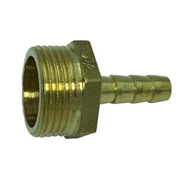 Imagem de barenx Adaptador de acoplador de hardware, conexões de ar de conexão rápida de latão farpado de 3/10.2 cm - DN20 x 8 mm, cobre