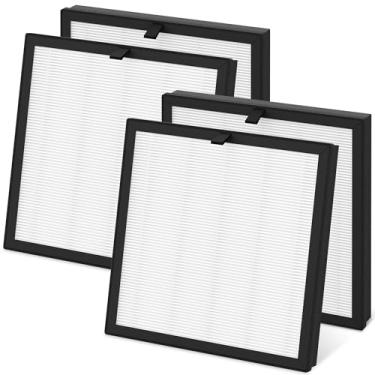 Imagem de SAKEGDY Pacote com 4 filtros de substituição compatíveis com purificadores de ar AMEIFU G3(Sferf-30), VEWIOR A3 e Tailulu HQZZ-260, filtros de filtragem 3 em 1