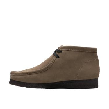 Imagem de Clarks Bota masculina Wallabee Chukka, Cinza escuro, 44