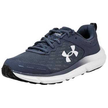 Imagem de Under Armour Charged Assert 10 Tênis de corrida masculino, Cinza (Downpour Gray/Downpour Gray/Halo Grey), 44