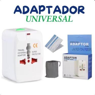 Imagem de Adaptador De Viagem Premium Com Conexões Bivolt - ROMI