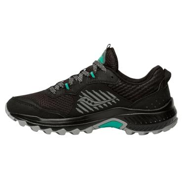 Imagem de Saucony Tênis de corrida feminino Excursion Tr15 GTX Trail, Preto/Carvão, 10