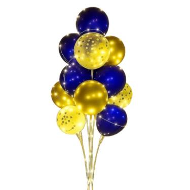 Imagem de Suporte de Balão 1,68 m Com Led e 19 hastes Decoração de Festa Reutilizável(1 Suporte)