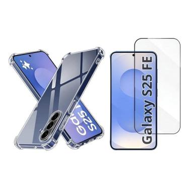 Imagem de Capa Anti Shock + Película Cerâmi - Galaxy A06 5G Galaxy A55