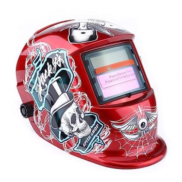 Imagem de Acouto Capacete de Soldagem Com Escurecimento Automático Solar Pro de Alto Desempenho, TIG, MIG e Retificação - Proteção Aprimorada para Rosto e Pescoço, Sombreamento, Design Profissional Leve e