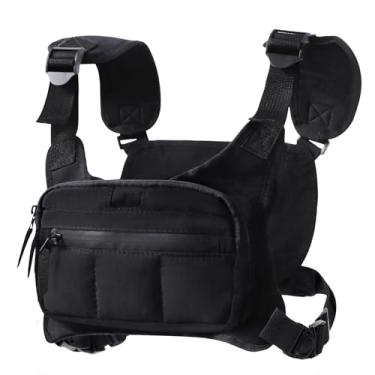 Imagem de Amotpo Pochete transversal feminina para corrida, bolsa de cintura portátil com suporte de telefone para esportes, treino, viagens