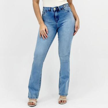 Imagem de Calça Young Style Jeans Boot Cut Feminina-Feminino