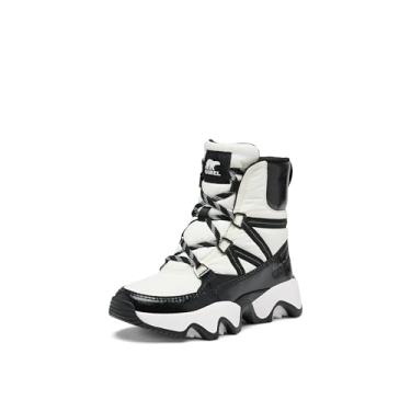 Imagem de SOREL Bota feminina impermeável Kinetic Impact Sport, Sal marinho/preto, 35