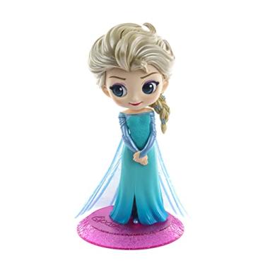Imagem de FIGURE DISNEY FROZEN - ELSA - GLITTER LINE Q POSKET REF.: 23358/17520 - BANDAI BANPRESTO