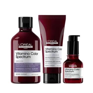 Imagem de Loreal Vitamino Color Spectrum Sh Purple 300ml + Cond 200ml + Shine 50