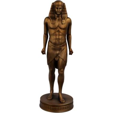 Imagem de Estátua Osíris Antinoo - Deus Egípcio Romano (Cor Cobre Antigo)