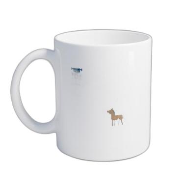 Imagem de Caneca Xícara de Café Porcelana 300ml Personagens Pixelados de Jogos