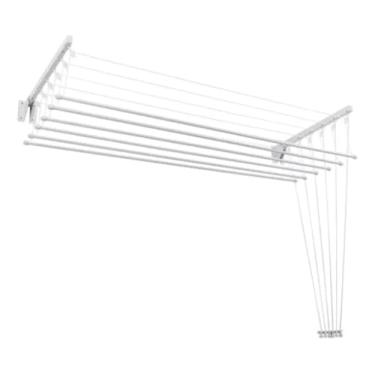 Imagem de Varal Apartamento Teto Parede 120cm Com 6 Varetas